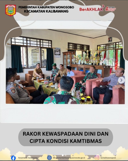 jaga-kamtibmas-pemkec-kalibawang-gelar-rakor-kewaspadaan-dini-dan-cipta-kondisi